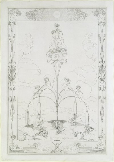 Morgen, 1805 von Philipp Otto Runge